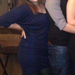 Blue Michael Kors dress